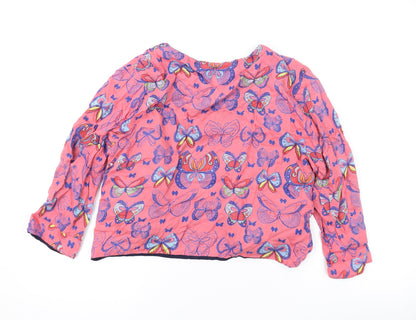 Womens UK Size 12 Yumi Pink Shrug Jumper