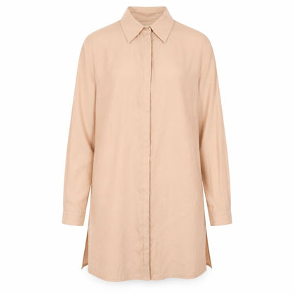 Womens UK Size XS Paraphrase Pink Basic Button-Up