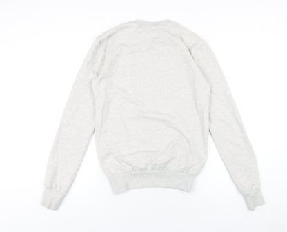 Womens UK Size XS Disney Grey Pullover Sweatshirt