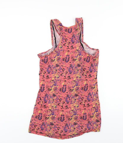 Womens UK Size 14 NEXT Pink Basic Tank