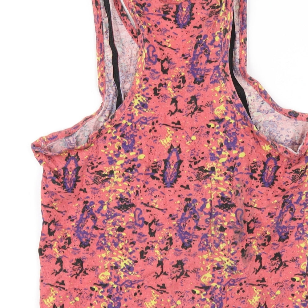 Womens UK Size 14 NEXT Pink Basic Tank