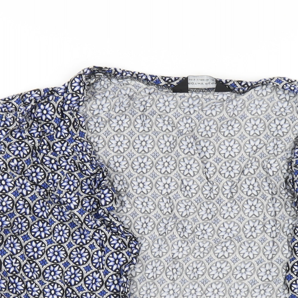 Womens UK Size 16 Dorothy Perkins Multicoloured Kimono T-Shirt