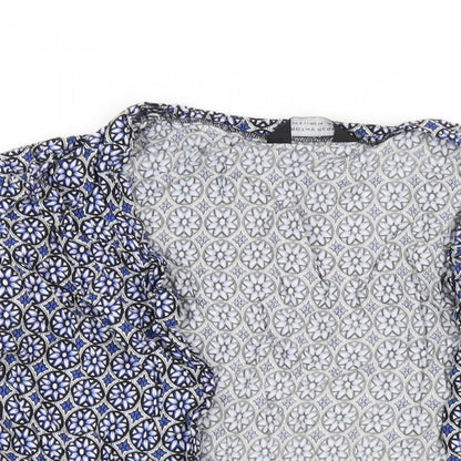 Womens UK Size 16 Dorothy Perkins Multicoloured Kimono T-Shirt
