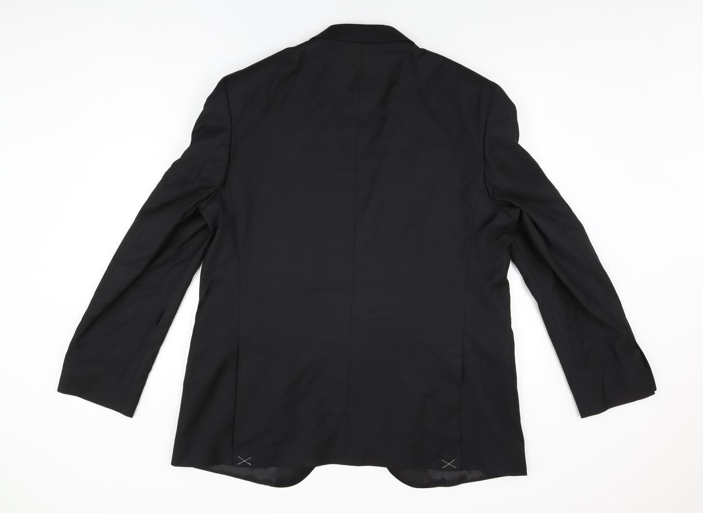 Mens UK Size 44 Marks and Spencer Regular Black Suit Jacket