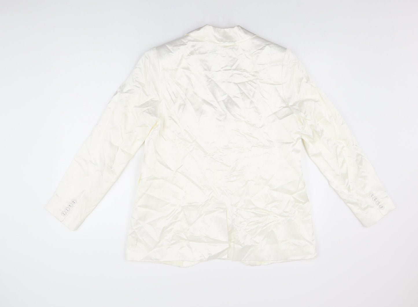 Womens UK Size 14 Marks and Spencer Ivory Jacket