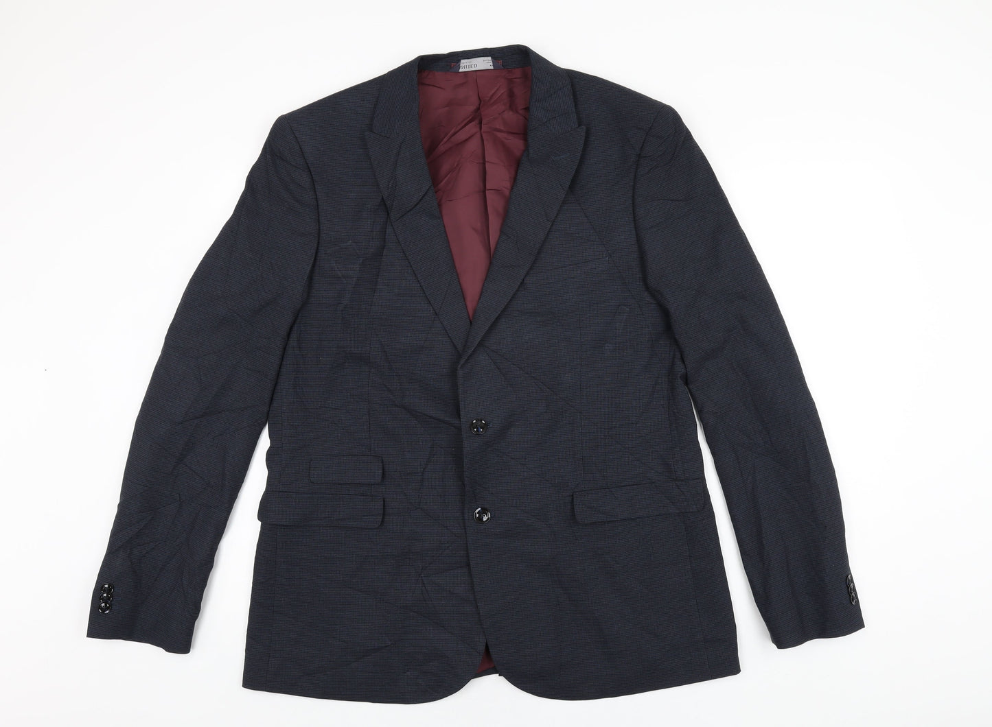 Mens UK Size 44 Marks and Spencer Regular Black Suit Jacket