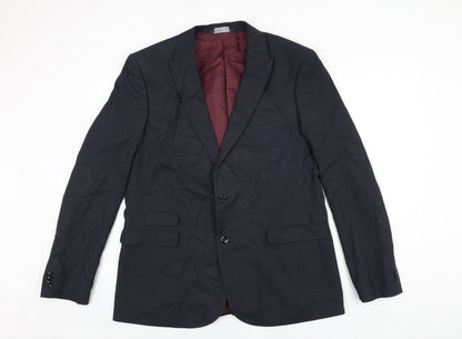 Mens UK Size 44 Marks and Spencer Regular Black Suit Jacket