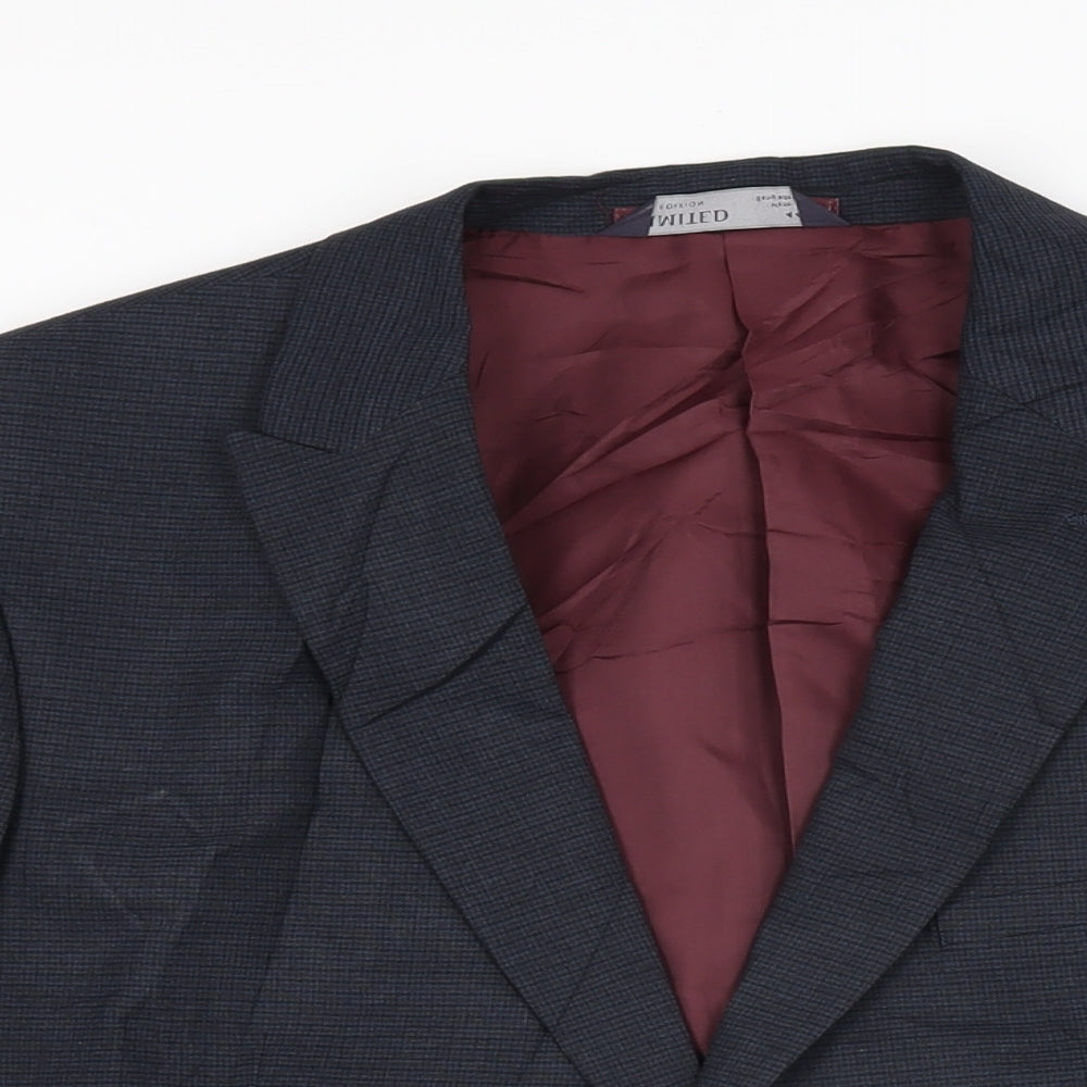 Mens UK Size 44 Marks and Spencer Regular Black Suit Jacket