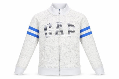 Gap Boys Grey Polyester Full Zip Sweatshirt Size M Zip