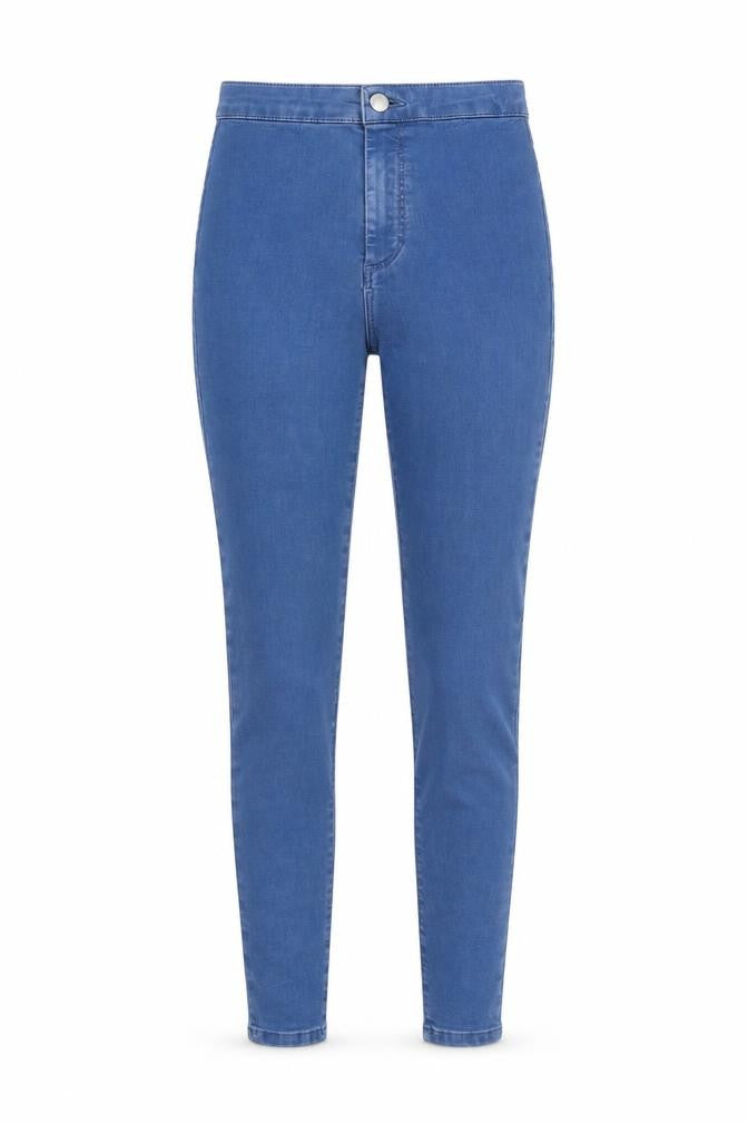 Womens UK Size 25 in Topshop Regular Fit Skinny Blue Jeans