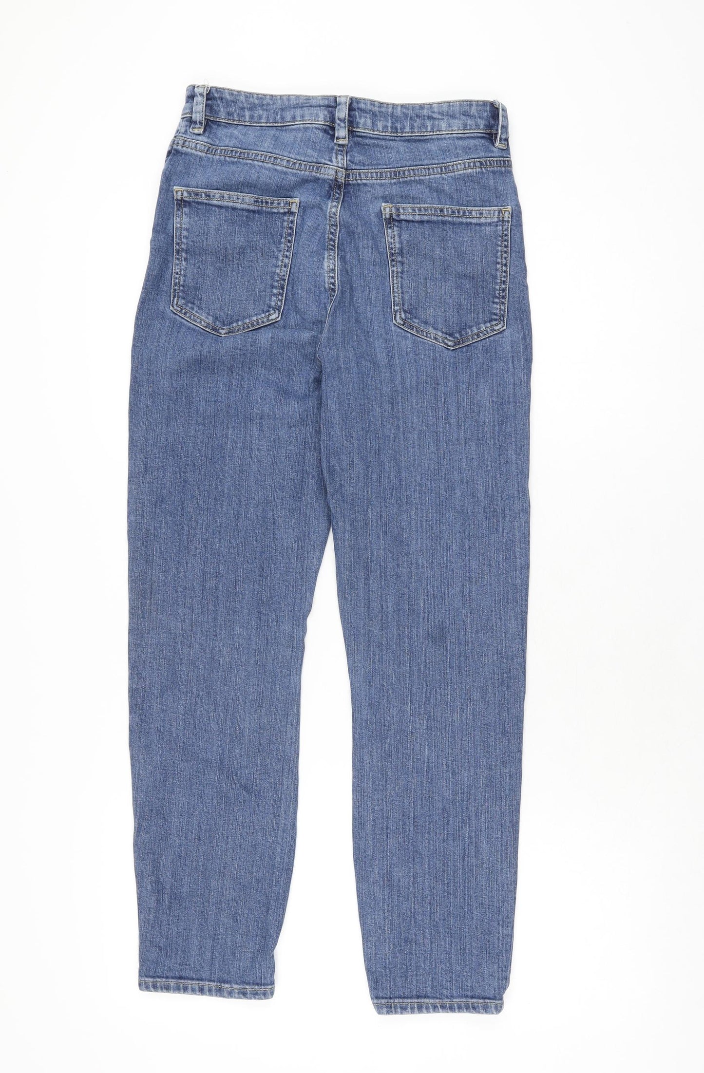 ASOS Womens Blue Cotton Skinny Jeans Size 28 in L30 in Regular Zip