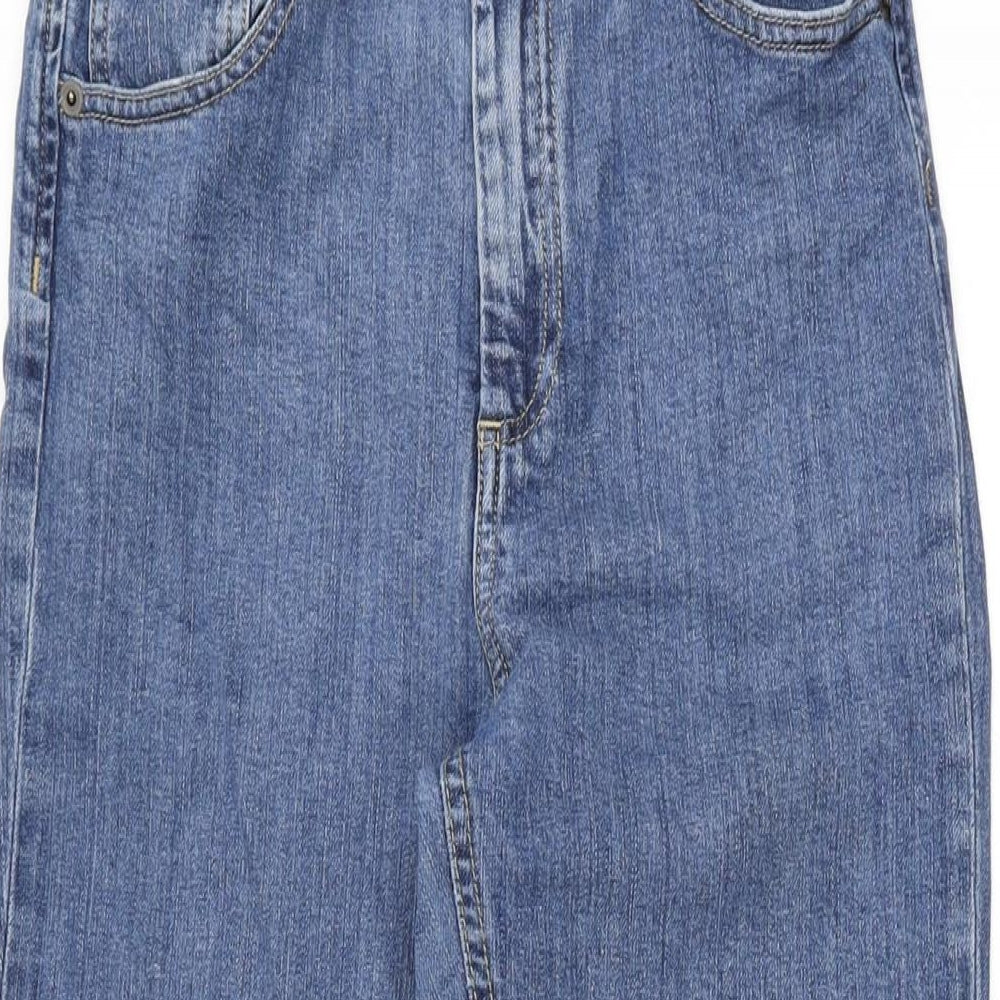 ASOS Womens Blue Cotton Skinny Jeans Size 28 in L30 in Regular Zip