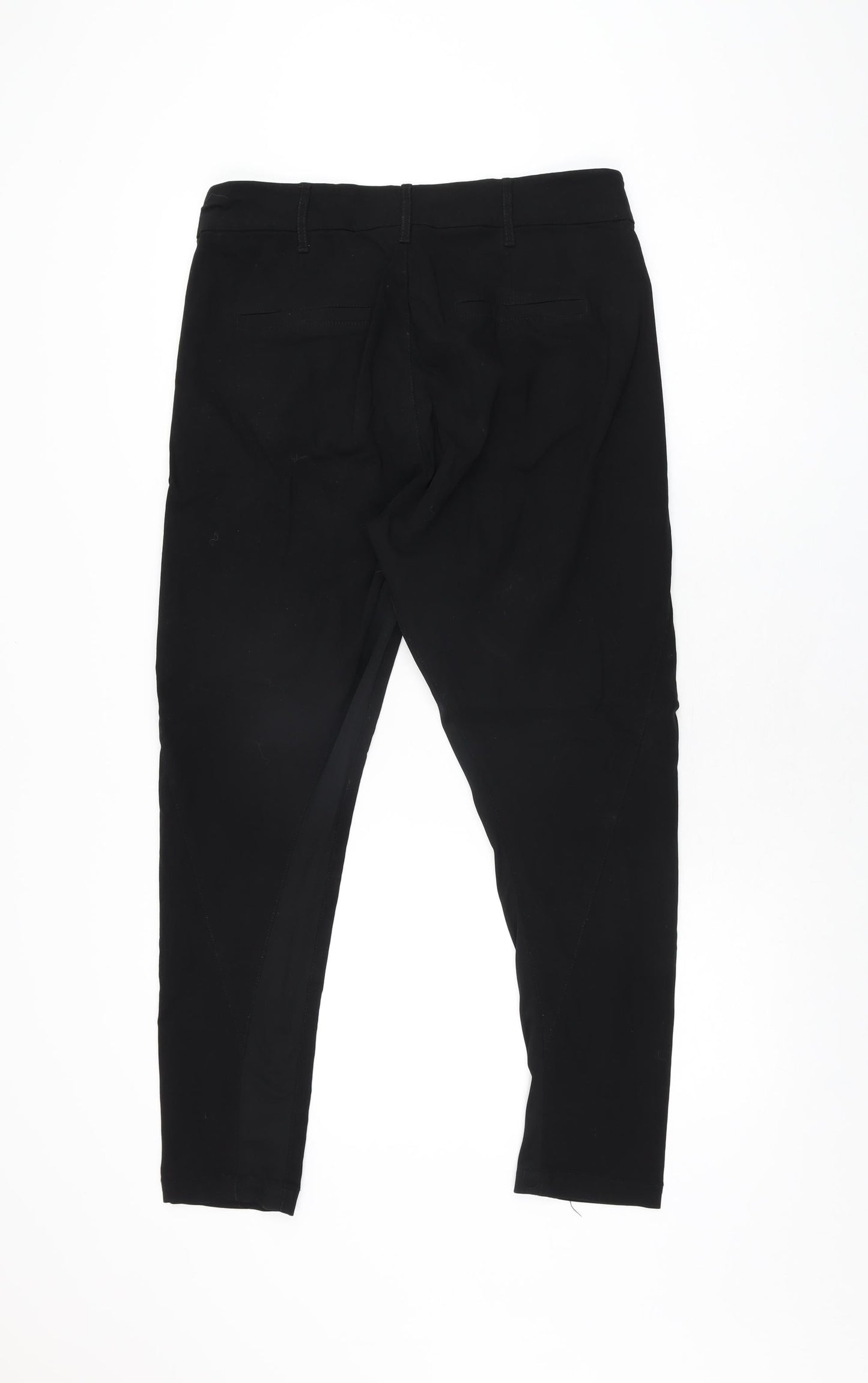 Womens UK Size 12 KappAhl Regular Fit  Black Trousers