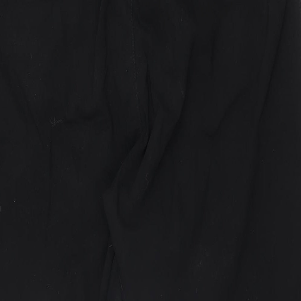Womens UK Size 12 KappAhl Regular Fit  Black Trousers