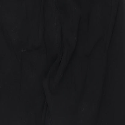 Womens UK Size 12 KappAhl Regular Fit  Black Trousers