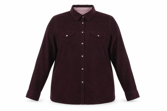 Bexley's Womens Red Cotton Basic Button-Up Size 20 Collared