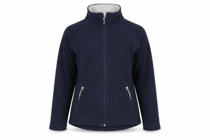 Nautical Womens Blue Polyester Full Zip Sweatshirt Size 8 Zip