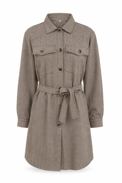 Womens UK Size 12 Stella Morgan Beige Pea Coat