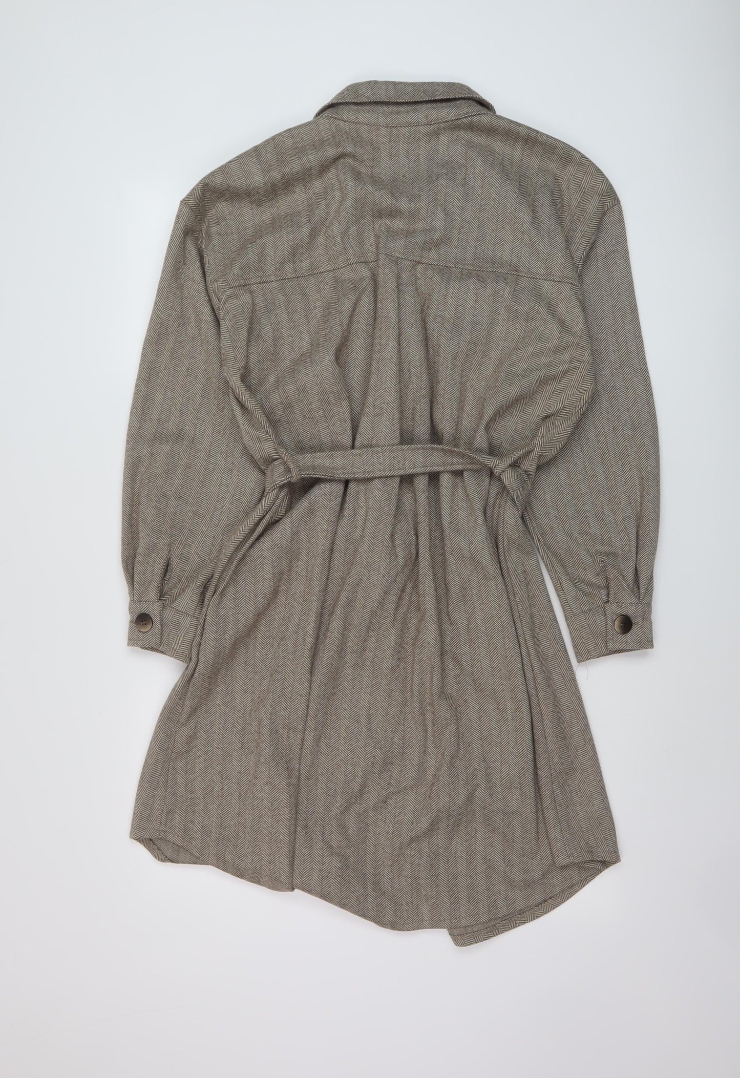 Womens UK Size 12 Stella Morgan Beige Pea Coat
