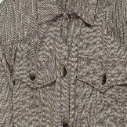 Womens UK Size 12 Stella Morgan Beige Pea Coat