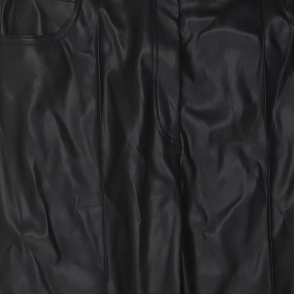 Womens UK Size 18 Marks and Spencer Regular Fit  Black Trousers