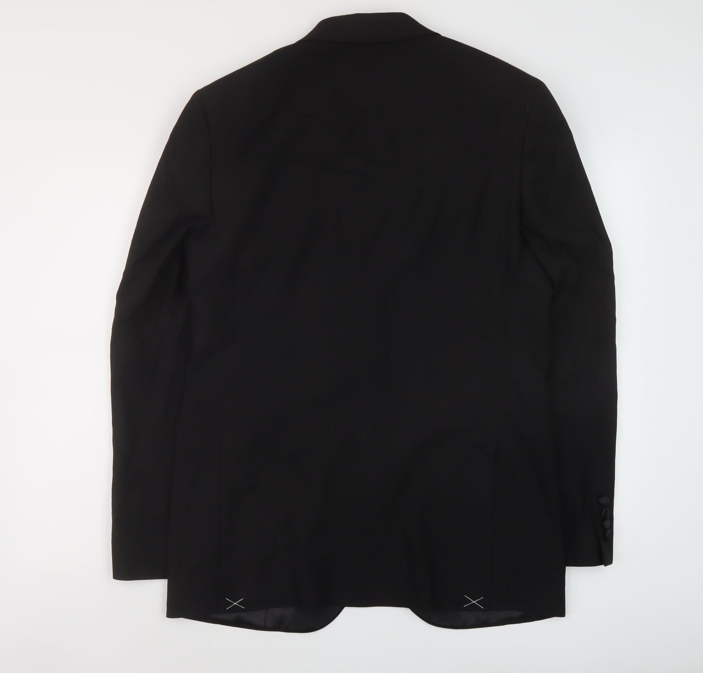 Mens UK Size 38 Marks and Spencer Regular Black Suit Jacket