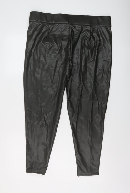 Womens UK Size 20 Marks and Spencer Regular Fit Jegging Green Trousers