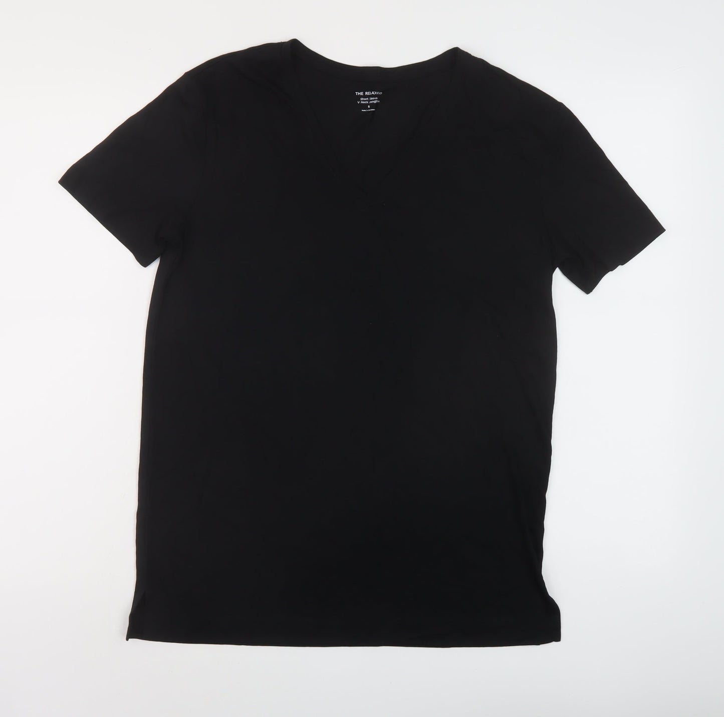 Womens UK Size 6 Marks and Spencer Beige Basic T-Shirt
