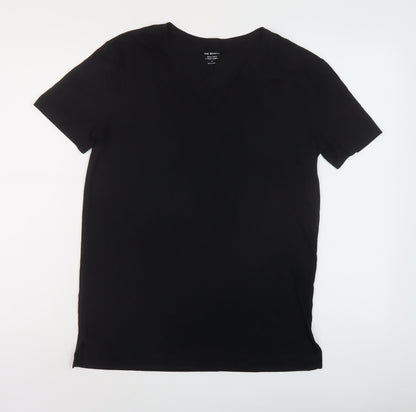 Womens UK Size 6 Marks and Spencer Beige Basic T-Shirt