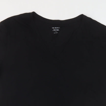 Womens UK Size 6 Marks and Spencer Beige Basic T-Shirt