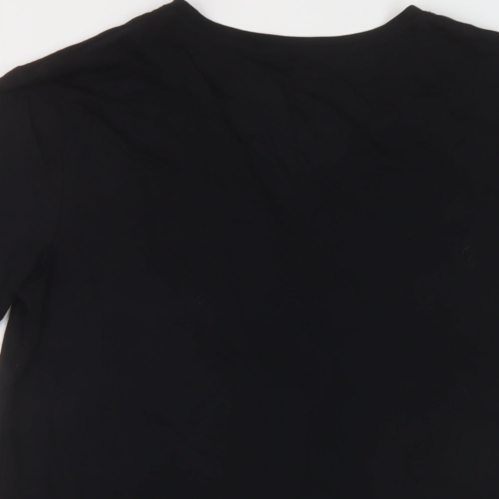 Womens UK Size 6 Marks and Spencer Beige Basic T-Shirt