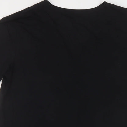 Womens UK Size 6 Marks and Spencer Beige Basic T-Shirt