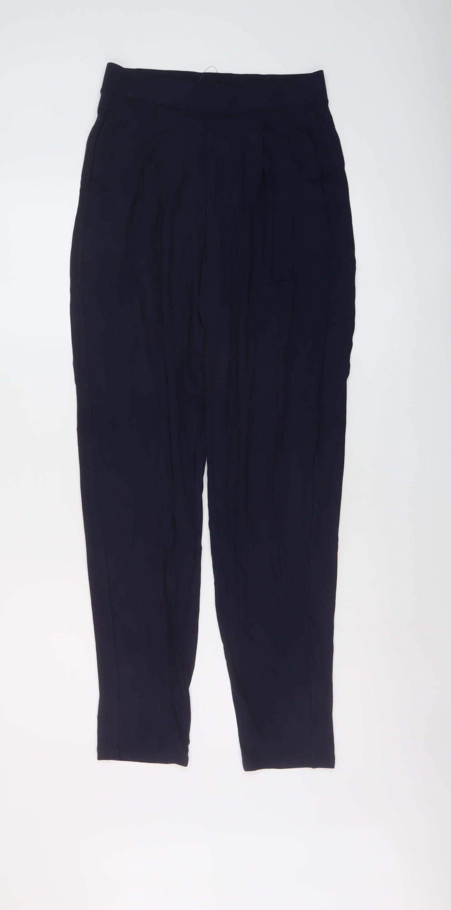 Womens UK Size 8 Marks and Spencer Regular Fit  Blue Trousers