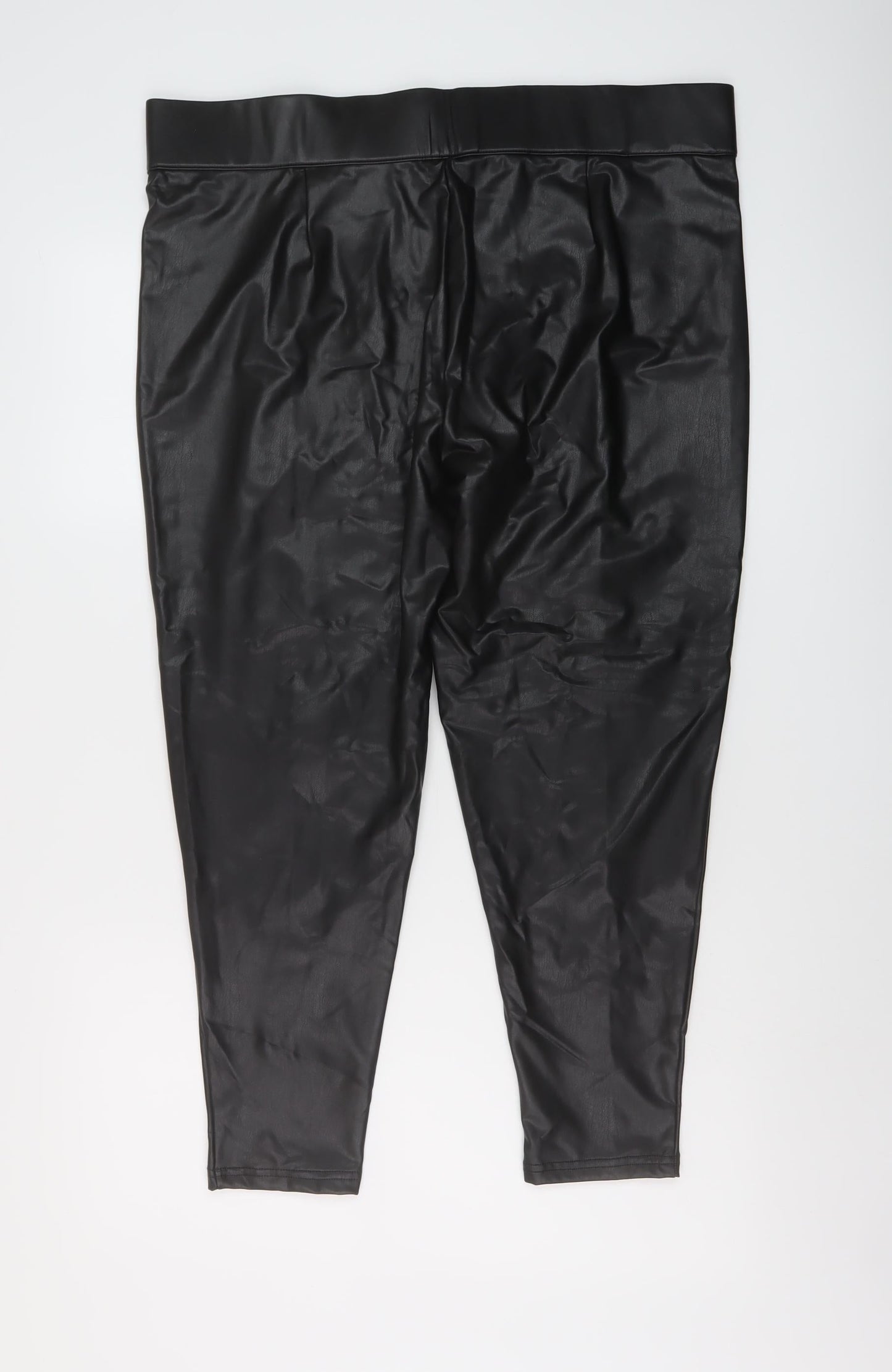 Womens UK Size 20 Marks and Spencer Regular Fit  Black Trousers