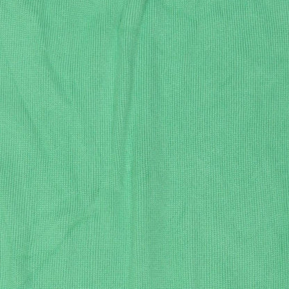 Marks and Spencer Womens Green Viscose A-Line Skirt Size L