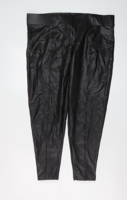 Womens UK Size 20 Marks and Spencer Regular Fit Jegging Black Trousers