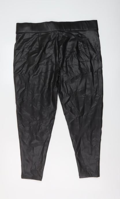 Womens UK Size 20 Marks and Spencer Regular Fit Jegging Black Trousers