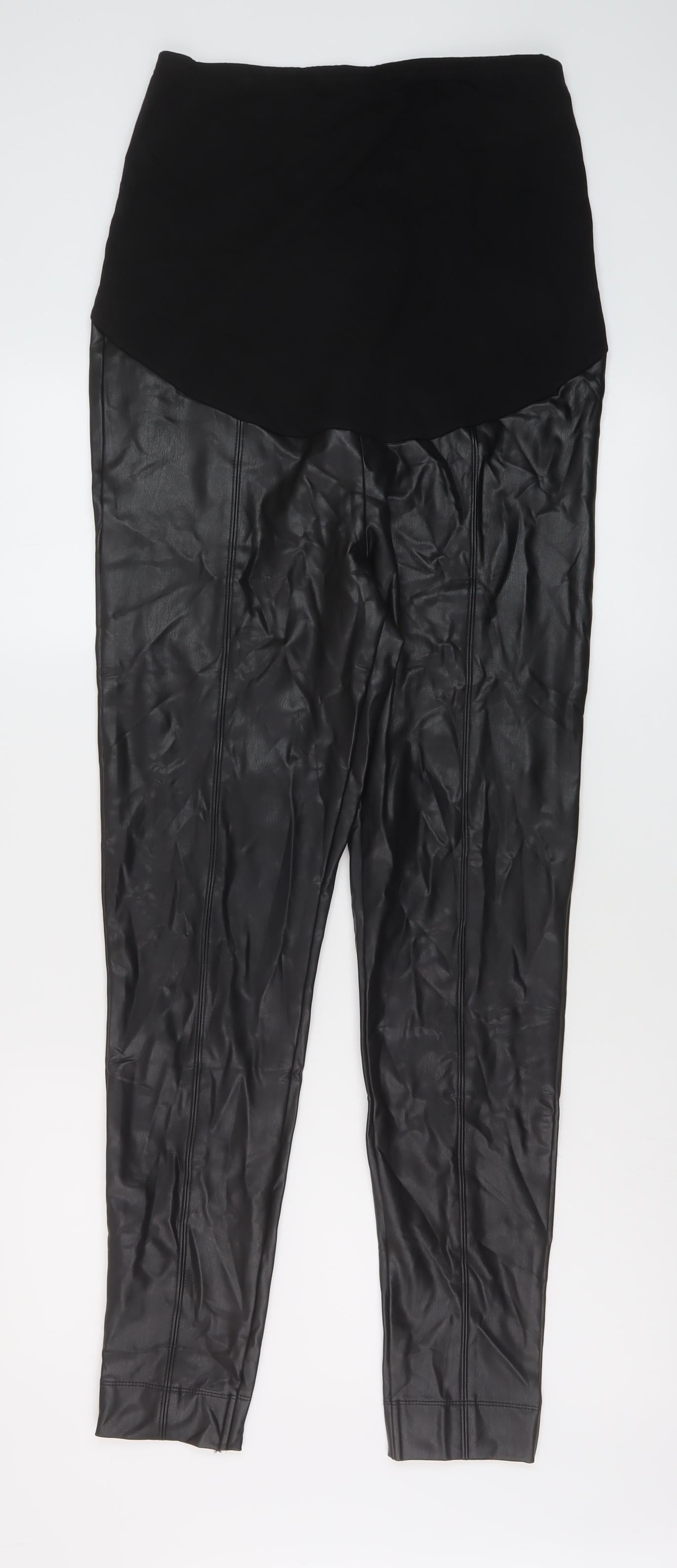 Womens UK Size 14 Marks and Spencer Regular Fit Jegging Black Trousers