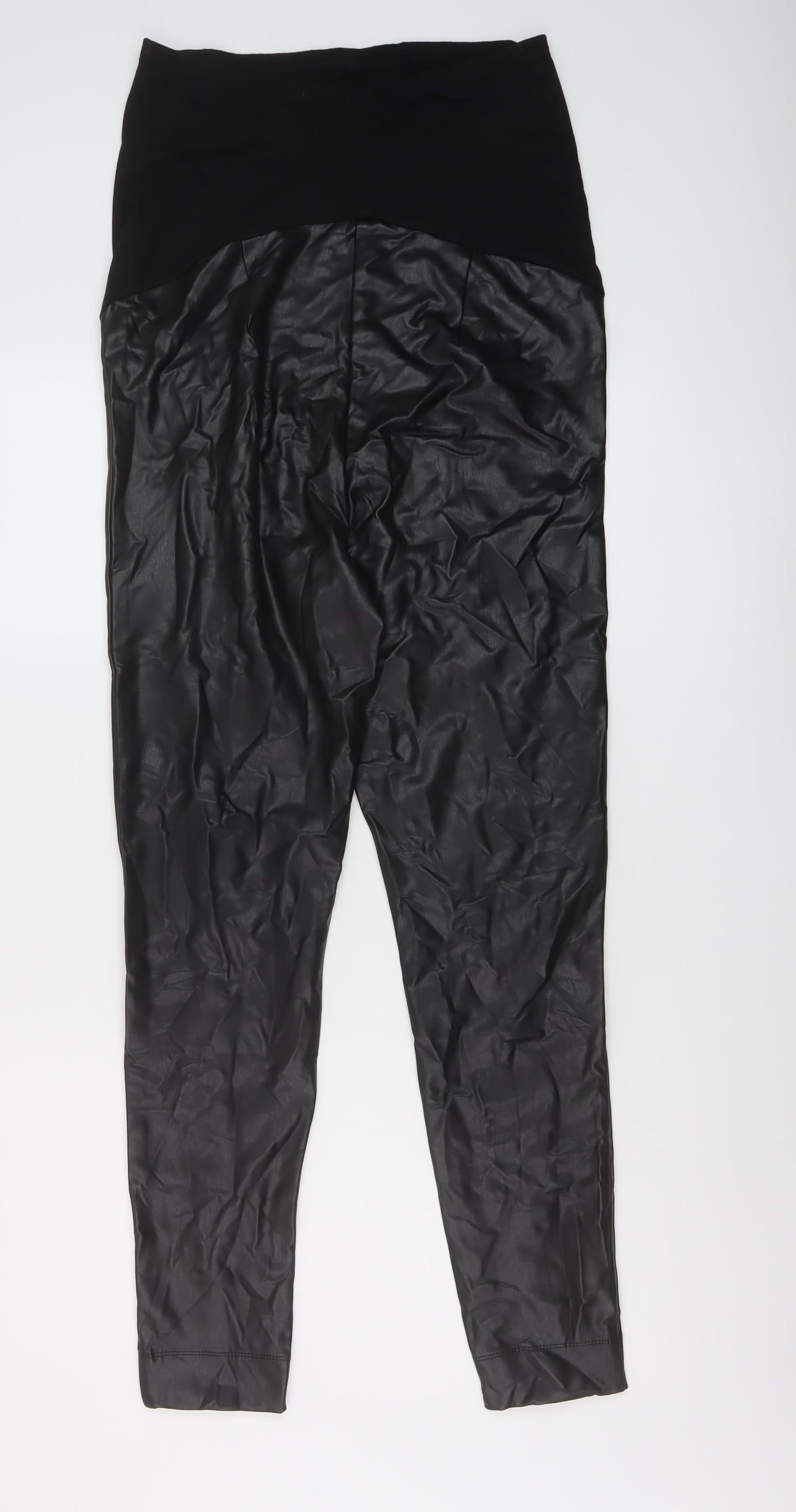Womens UK Size 14 Marks and Spencer Regular Fit Jegging Black Trousers