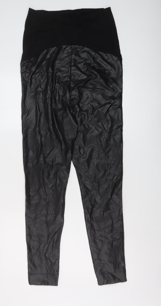Womens UK Size 14 Marks and Spencer Regular Fit Jegging Black Trousers