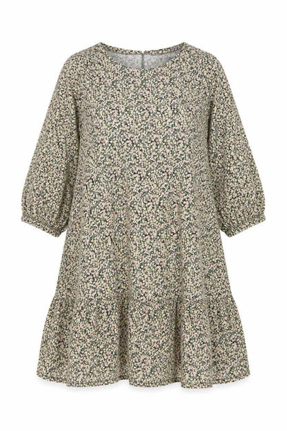 ASOS Womens Multicoloured Floral Cotton A-Line Size 14 Scoop Neck Pullover