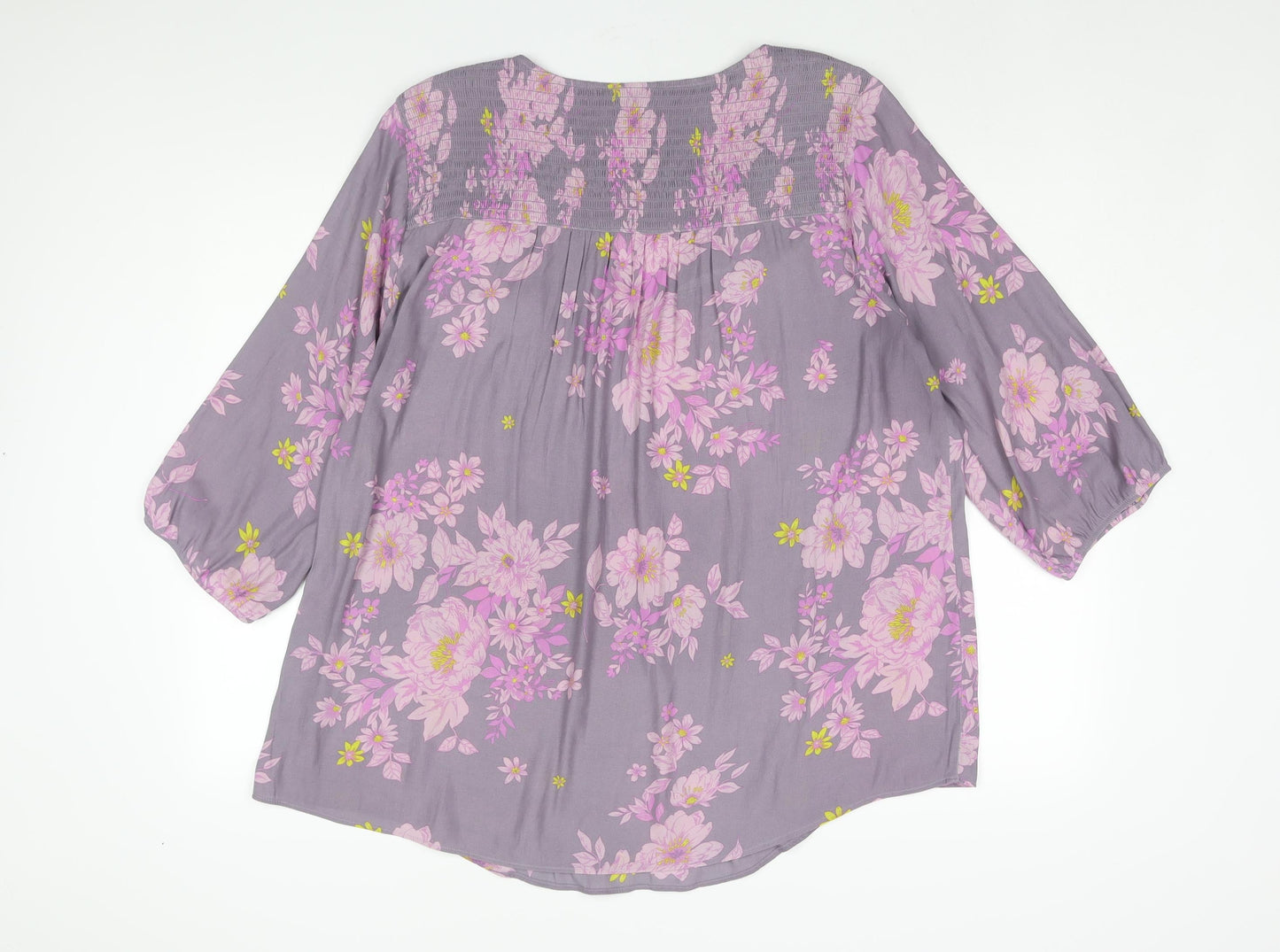 Womens UK Size 18 Torrid Purple Basic Blouse