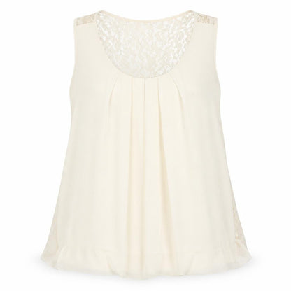 Womens UK Size 2XL Zara Ivory Camisole Blouse