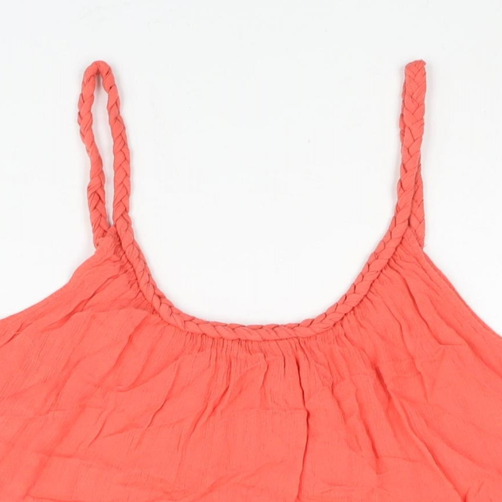 Womens UK Size 8 Topshop Pink Camisole Blouse