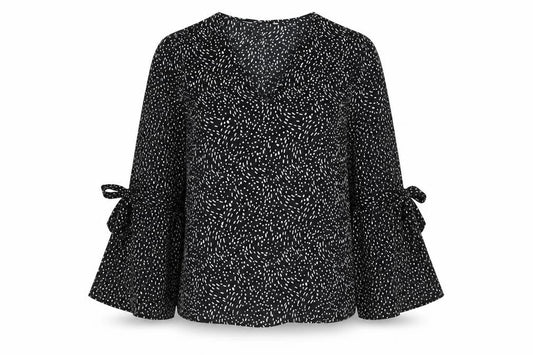 Womens UK Size 12 Debenhams Black Basic Blouse