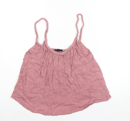 Womens UK Size 8 Topshop Purple Camisole Blouse
