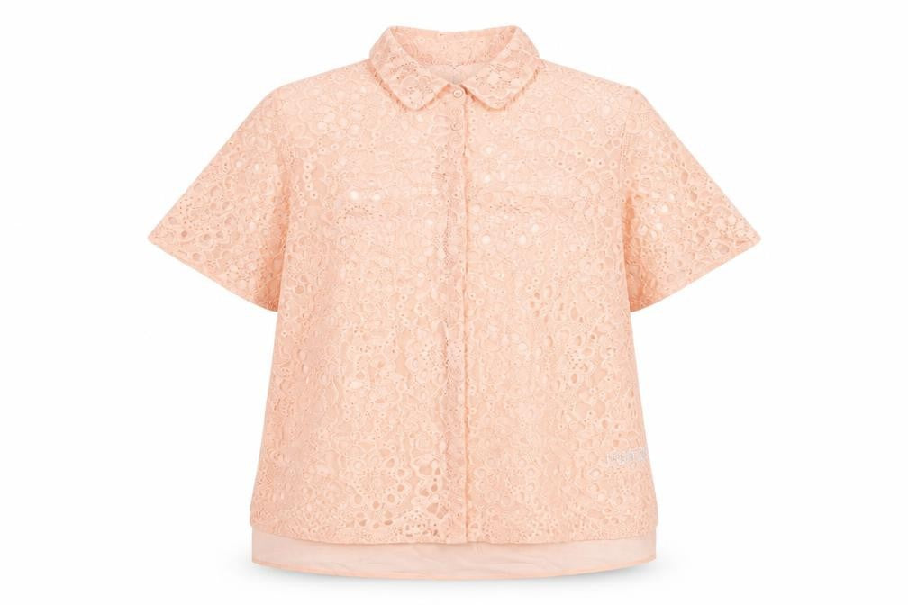 Womens UK Size 24 New Look Pink Basic Blouse