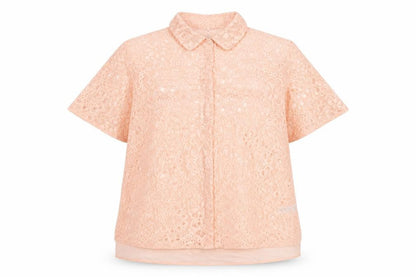 Womens UK Size 24 New Look Pink Basic Blouse