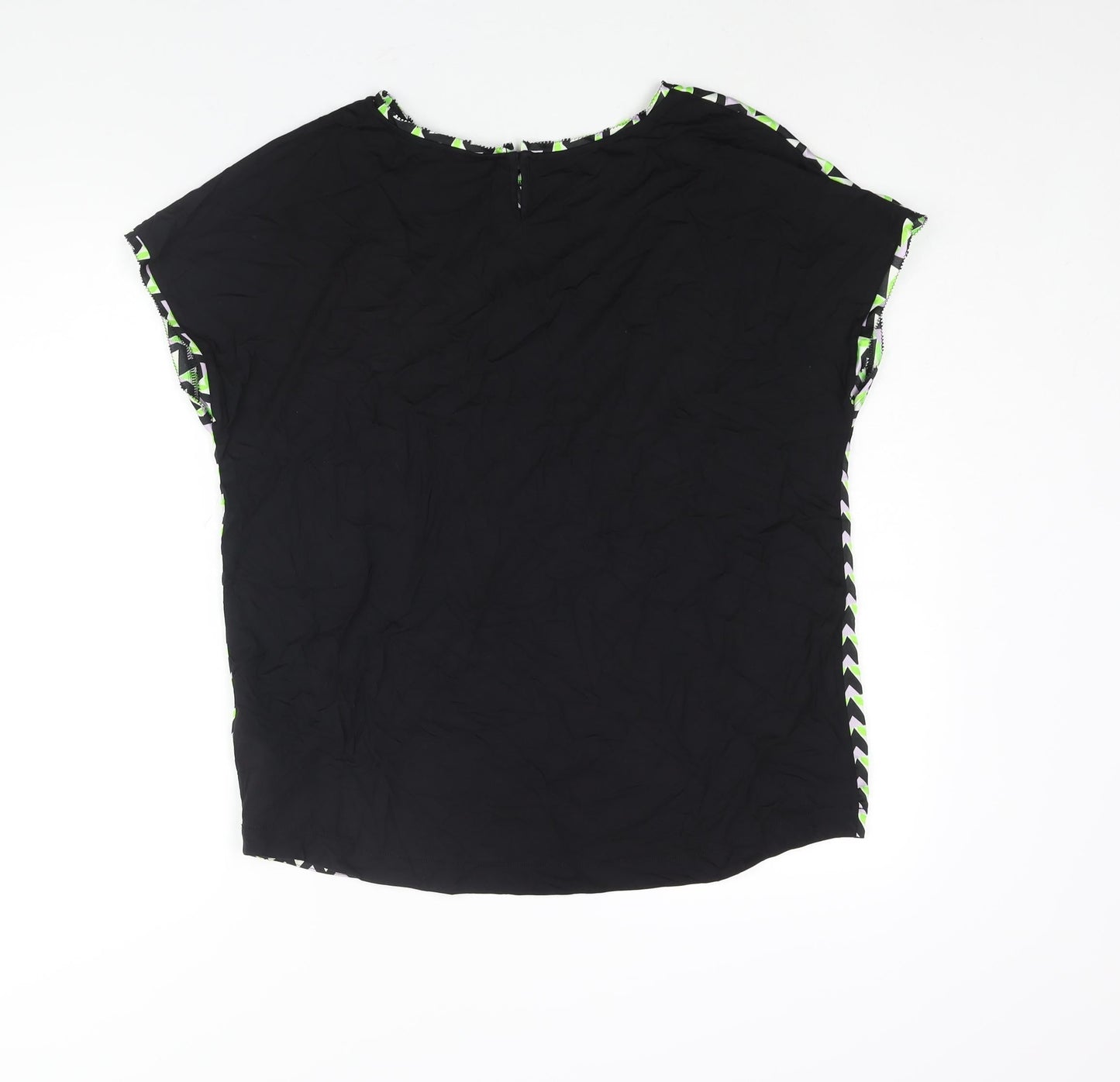Womens UK Size 12 Marks and Spencer Multicoloured Basic Blouse
