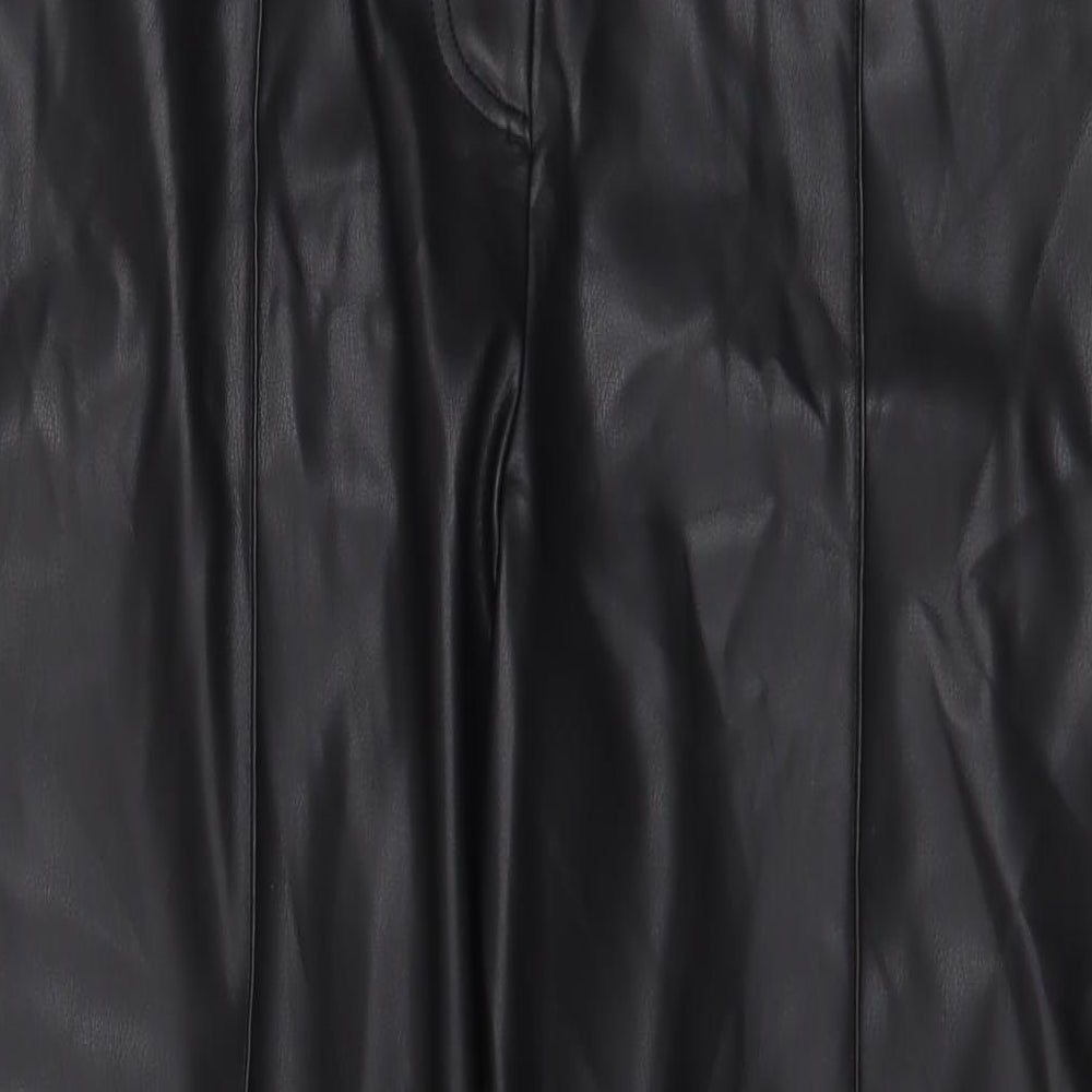 Womens UK Size 18 Marks and Spencer Regular Fit  Black Trousers